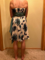 Like New BCBG MAXAZRIA Silk Strapless Dress, Size 6
