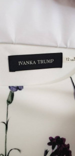 Sleeveless Floral Ivanka Trump Dress