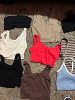 Juniors crop tops