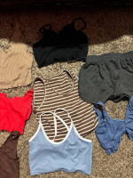 Juniors crop tops