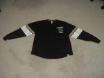 Vegas Golden Knights Station Casinos Med Black T-Shirt Long Sleeve New