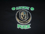Vegas Golden Knights Station Casinos Med Black T-Shirt Long Sleeve New