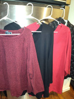 Womens Tops, $5 each! Size 1x and 2x- most never worn!