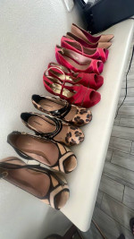 High Heels 9 pairs  $75