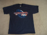 1998 Denver Broncos American Football Conference Champs T Shirt Size L