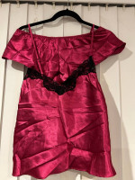 Burgundy tank top with match shorts