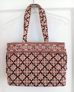 Vera Bradley Quilted Tote/Laptop Bag