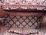 Vera Bradley Quilted Tote/Laptop Bag