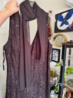 Black Sparkly Lace Mermaid Style Prom Dress 3x