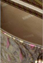 BRAHMIN Small Ashlee Pesto Melbourne Genuine Leather Purse