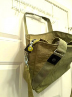 KIPLING OLIVE GREEN BAG PURSE