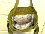 KIPLING OLIVE GREEN BAG PURSE