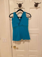 Lululemon tank top and Nike tennis skirt