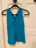 Lululemon tank top and Nike tennis skirt