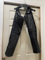 Women’s Leather Chaps with studs size XS