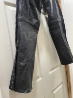Women’s Leather Chaps with studs size XS