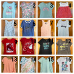 Girls’ Size 10 Short Sleeve Shirts