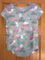 Girls’ Size 10 Short Sleeve Shirts