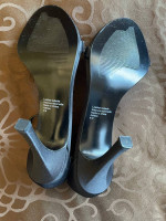 Black rhinestone heels - NEW!