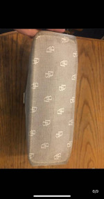 Grey Tan Dooney & Bourke Medium Size Purse