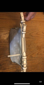 Grey Tan Dooney & Bourke Medium Size Purse