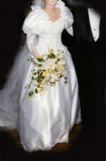 Satin Wedding Gown