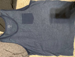 New set of 5 Men’s tank tops large black white blue surf sunset