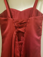 Red Junior Bridesmaid/Prom Dress, size 14 juniors