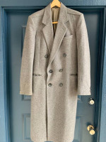Grey Mens Top Coat