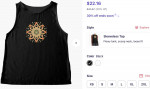 Sleeveless Top - My Original Design - All Sizes Available