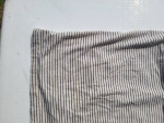 Jrs lg Ocean Drive black/white halter top tank, One Clothing cream tan