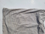 Jrs lg Ocean Drive black/white halter top tank, One Clothing cream tan