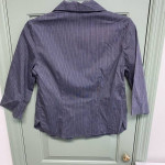 Tramp 3/4 Sleeve Button Down Top - Size Medium