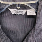 Tramp 3/4 Sleeve Button Down Top - Size Medium
