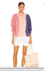 NEW w TAGS $138 Spiritual Gangster Hailey Universe Top Sweatshirt S 6