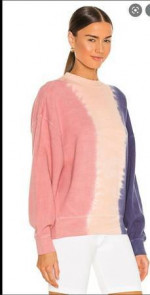 NEW w TAGS $138 Spiritual Gangster Hailey Universe Top Sweatshirt S 6