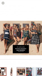 NEW $88 ART DECO MARIMEKKO Banana Republic top