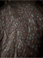 NEW $335 THEORY SILK Designer Blouse Top Shirt L