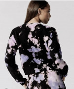 $204 COTTON CITIZEN Milan Sweatshirt Crop Lavendar Blast Crew Top M 8