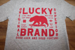 Little Boy SIZE 4 Lucky Brand Graphic Tee and Plaid Button Down Top
