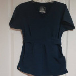 Dickies Black Label Navy Blue Medical Scrub Set Scrub Top and Pants