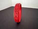 Vintage Cinnebar Bangle Bracelet