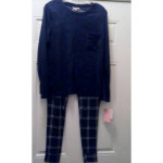 Roudelain Whisperluxe Long Sleeve Top & Pull-on Jogger Pants Set NWT