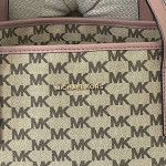 Michael Kors Emry FAWN Large TZ Top Zip Tote.PORCH PICK UP ONLY