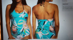 Trina Turk Halter Tankini Top