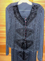 Spectrum India type top and matching skirt