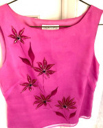NEW GORGEOUS BEADED FORMAL TOP