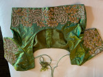 Retails $450 Beautiful designer blouse /top with Swarovski crystals