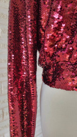 Pink Sequin Top