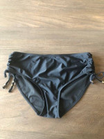 * Cute, colorful Swimsuit - Tankini Top and Black Bottoms * sz L-12/14